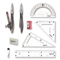 Office & Office Supplies | Maped Helix 897010 10-Piece Metal/Plastic Compass and Geometry Set - Black/Clear image number 2