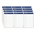 Notebooks & Pads | Ampad 20-304 (50) White 5 in. x 8 in. Sheets Narrow Rule Perforated Writing Pads (1-Dozen) image number 0