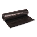  | Boardwalk X8647XKKR01 43 in. x 47 in. 56 gal. 1.6 mil Recycled Low-Density Polyethylene Can Liners - Black (100/Carton) image number 0
