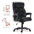 Office Chairs | Alera ALEEG44B19 Egino Big and Tall Chair Supports Up to 400 lbs. - Black Seat/Back, Black Base image number 5