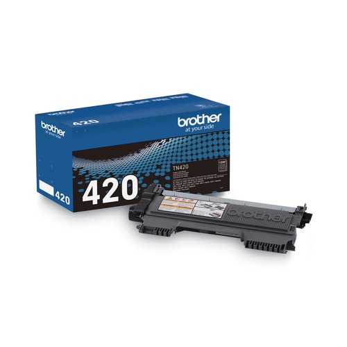 Just Launched | Brother TN420 1200 Page-Yield Toner - Black image number 0