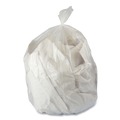 Trash & Waste Bins | Boardwalk H5645TCKR01 23 Gallon 0.9 mil 28 in. x 45 in. Linear Low Density Can Liners - Clear (200/Carton) image number 2