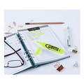 Highlighters | Avery 24000 HI-LITER Desk-Style Chisel Tip Highlighters - Fluorescent Yellow Ink/Black Barrel (1-Dozen) image number 6