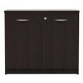 Office Filing Cabinets & Shelves | Alera ALEVA613622ES Valencia Series 34.13w x 22.78d x 29.5h Storage Cabinet - Espresso image number 1
