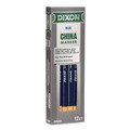Arts & Crafts Supplies | Dixon 000800002 China Marker, Blue, 12/Pack image number 0