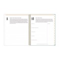 Notebooks & Pads | Blue Sky 140101 11 in. x 8.5 in. 12-Month (Jan-Dec 2026) Day Designer Secret Garden Mint Frosted Weekly/Monthly Planner image number 6