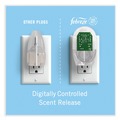 Odor Control | Febreze 68232 2.5 in. x 3 in. x 4 in. PLUG Air Freshener Warmer - Off White (4/Carton) image number 4