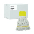 | Boardwalk BWK501WH 5 in. Headband Cotton/Synthetic Super Loop Wet Mop Head - Small, White (12/Carton) image number 0