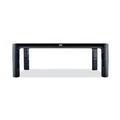 Monitor Stands | 3M MS85B 16 in. x 12 in. x 1.75 in. to 5.5 in. 20-lb. Capacity Adjustable Monitor Stand - Black/Silver image number 1