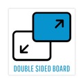 White Boards | MasterVision MB8034397R 11.88 in. x 8.25 in. Dry Erase Lap Board - White Surface image number 5