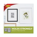 Hook & Loop Fasteners | Command 17204-12ES 0.75 in. x 2.75 in. Holds Up to 12 lbs. Value Pack Removable Picture Hanging Strips - Medium White (12-Pairs/Pack) image number 5