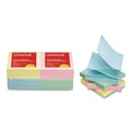 Notebooks & Pads | Universal UNV35619 Fan-Folded 3 in. x 3 in. Self-Stick Pop-Up Notes - Assorted Pastel (12/Pack) image number 0