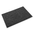 Just Launched | Crown CS 0046GY 48 in. x 72 in. Cross-Over Indoor/Outdoor Olefin/Poly Wiper and Scraper Mat - Gray image number 0