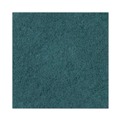 Cleaning & Janitorial Accessories | Boardwalk BWK4018GRE 18 in. Diameter Heavy-Duty Scrubbing Floor Pads - Green (5/Carton) image number 2