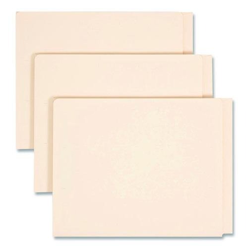 File Folders | Smead 34101 0.75 in. Expansion Heavyweight End Tab Fastener Folders - Manila/Letter Size (50/Box) image number 0