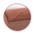 Just Launched | Smead 70318 TUFF 1/21-Cut Tab A to Z Expanding Wallet with Elastic Cord Closure - Letter, Redrope image number 4