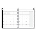 Notebooks & Pads | Blue Sky 134433 11 in. x 8.5 in. 2025-2026 Teacher's Solid Black Weekly/Monthly Lesson Planner - Black Cover image number 2