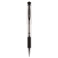 Pens | uni-ball 65801 207 Impact 1 mm Stick Gel Pen - Blue Ink/Silver/Black/Blue Barrel/Bold (1-Dozen) image number 1