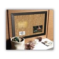 Bulletin Boards | MasterVision SF0722581012 36 in. x 24 in. Natural Cork Bulletin Board - Tan Surface/Black Wood Frame image number 8