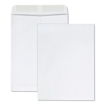 ENVELOPES AND MAILERS | Quality Park QUA41413 9 in. x 12 in. #10 1/2, Square Flap, Gummed Closure, Catalog Envelope - White (100/Box)