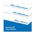 Back to School Sale | Hammermill 103283 Fore 8.5 in. x 11 in. 96 Bright 24 lbs. Bond Weight Multipurpose Print Paper - White (10/Carton) image number 8