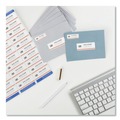 Labels | Avery 08160 1 in. x 2.63 in. Easy Peel Address Labels with Sure Feed Technology for Inkjet Printers - White (30/Sheet, 25 Sheets/Pack) image number 1