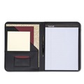 Notebooks & Pads | Samsill 71710 8-1/2 in. x 11 in. Contrast Stitch Leather Padfolio Leather - Black image number 2