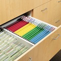 File Folders | Smead 64873 Steel Hanging Folder Drawer Frame - Legal, Gray (2/Pack) image number 3
