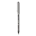 Pens | uni-ball 1921066 VISION Fine 0.7 mm Stick Roller Ball Pen - Black Ink Silver/Black/Clear Barrel (36/Pack) image number 1