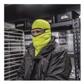 Safety & First Aid | Ergodyne 16829 N-Ferno 6821 One Size Fits Most Fleece Balaclava Face Mask - Lime image number 3