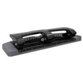 Staple Punches | Swingline A7074133 SmartTouch 9/32 in. Holes 20-Sheet Three-Hole Punch - Black/Gray image number 4