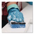 Sponges & Scrubbers | O-Cedar 148377PK 2.63 in. x 4.25 in. x 1 in. Scrunge Heavy-Duty Sponge - Black/Blue (2/Pack) image number 5