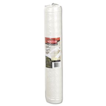 Rubbermaid Commercial 1982726 Safti Grip Latex-Free 16 in. x 28 in. Vinyl Bath Mat - White