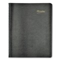 Notebooks & Pads | Brownline CB950.BLK Essential Collection 11 in. x 8.5 in. 12-Month (Jan to Dec) 2025 Columnar Format Weekly Appointment Book - Black Cover image number 1