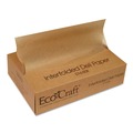 Food Wraps | Bagcraft BGC 016008 EcoCraft 8 x 10.75 Interfolded Soy Wax Deli Sheets (12/Carton) image number 1