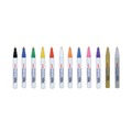 Back to School Sale | uni-ball 63721 Fine Bullet Tip Permanent Marker - Assorted Colors (12/Set) image number 3