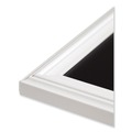 Bulletin Boards | U Brands 2073U00-01 30 x 20 Magnetic Chalkboard with Decor Frame - Black Surface/White Wood Frame image number 2