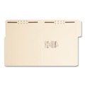 File Folders | Smead 14545 SuperTab 0.75 in. Expansion Reinforced Guide Height Fastener Folders - Manila/Letter Size (50/Box) image number 1