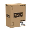 Cups and Lids | SOLO 420W-2050 20 oz. Single-Sided Poly Paper Hot Cups - White (15 Packs/Carton) image number 3