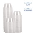 Food Trays, Containers, and Lids | Boardwalk BWKPRTN15TS 1.5 oz Plastic Souffle/Portion Cups - Translucent (2500/Carton) image number 5