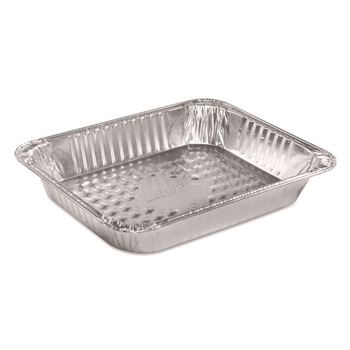 CUPS AND LIDS | Handi-Foil 4025-40-100 10.38 in. x 12.75 in. x 2.19 in. Aluminum Steam Table Pans (100/Carton)