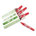 Back to School Sale | Tombow 56647 Mono Twin Fine/Broad Tips Bold Permanent Marker - Red (10/Box) image number 3