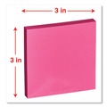 Sticky Notes & Post it | Universal UNV35610 100 Sheet 3 in. x 3 in. Self-Stick Note Pads - Assorted Bright Colors (12/Pack) image number 5