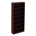 Office Filing Cabinets & Shelves | Alera ALEVA78436MY 35.63 in. x 11.81 in. x 83.86 in. Valencia Series 7-Shelf Square Corner Bookcase - Mahogany image number 1