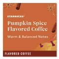 Coffee | Starbucks 12412028 Coffee K-Cups - Pumpkin Spice (22/Box, 4 Boxes/Carton) image number 5