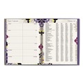 Notebooks & Pads | AT-A-GLANCE 122-905 12-Month (Jan to Dec): 2026 11 in. x 8.5 in. Geometric Artwork Vienna Weekly/Monthly Appointment Book - Purple/Tan Cover image number 5