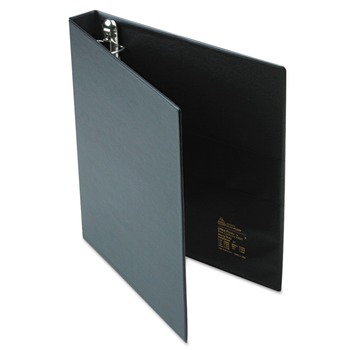 JUST LAUNCHED | Avery 79990 3 One Touch EZD Rings 1 in. Capacity 11 in. x 8.5 in. Heavy-Duty Non-View Binder with DuraHinge and Spine Label Holder - Black