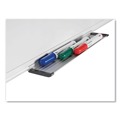 White Boards | MasterVision CR1501170MV 48 in. x 96 in. Silver Aluminum Frame Porcelain Value Dry Erase Board White Surface image number 3