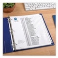 Just Launched | Avery 11128 Ready Index 11 in. x 8.5 in. 31-Tab Customizable TOC 1 to 31 Tab Dividers - Black/White (1-Set) image number 2