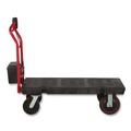 Cleaning Carts | Rubbermaid Commercial 2173663 0.5 mph to 3 mph DC Motor 60 V Lithium-Ion Battery Motorized Kit for 24 in. x 48 in. Platform Trucks - Medium Black/Red image number 1